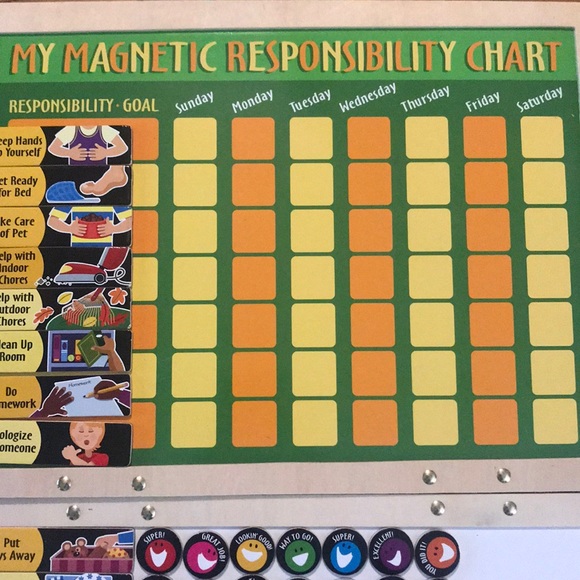 Melissa & Doug Games Melissa And Doug Responsibility Chart Poshmark